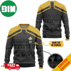 Personalized Star Trek The Picard Yellow Ugly Sweater For Men And Women