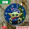 New York Jets Baby Yoda NFL Football 2023 Christmas Tree Decorations Ornament