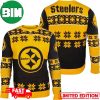 Pittsburgh Steelers NFL Retro Cotton Christmas Ugly Sweater