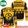 Pittsburgh Steelers Big Logo NFL Ugly Christmas Sweater