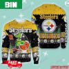 Pittsburgh Steelers Grinch Toilet 3D Xmas 2023 Gift For Fans Ugly Christmas Sweater