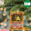 Pokemon Prerelease Mewto Rare Card Custom Christmas Tree Decorations Ornament