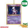 Pokemon Prerelease Raichu Rare Card Custom Christmas Ornament