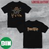 Power Trip 2023 Schedule Guns N Roses Iron Maiden AC DC Judas Priest Metallica Tool Two Sides T-Shirt