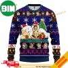Princess Mononoke Blue All Over Printed Funny Ugly Sweater For Men And Women