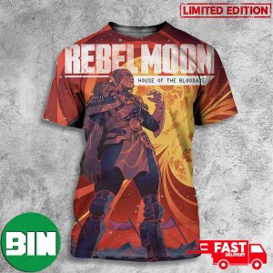 Rebel Moon House Of The Bloodaxe Mags Visaggio Clark Bint Zack Snyder Cover 3 3D T-Shirt