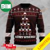 Red Wine More Merry Xmas Funny 2023 Holiday Custom And Personalized Idea Christmas Ugly Sweater