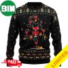 Red Wine More Merry Xmas Funny 2023 Holiday Custom And Personalized Idea Christmas Ugly Sweater