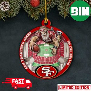 San Francisco 49ers NFL Stadium View Xmas Tree Decorations Christmas Ornament