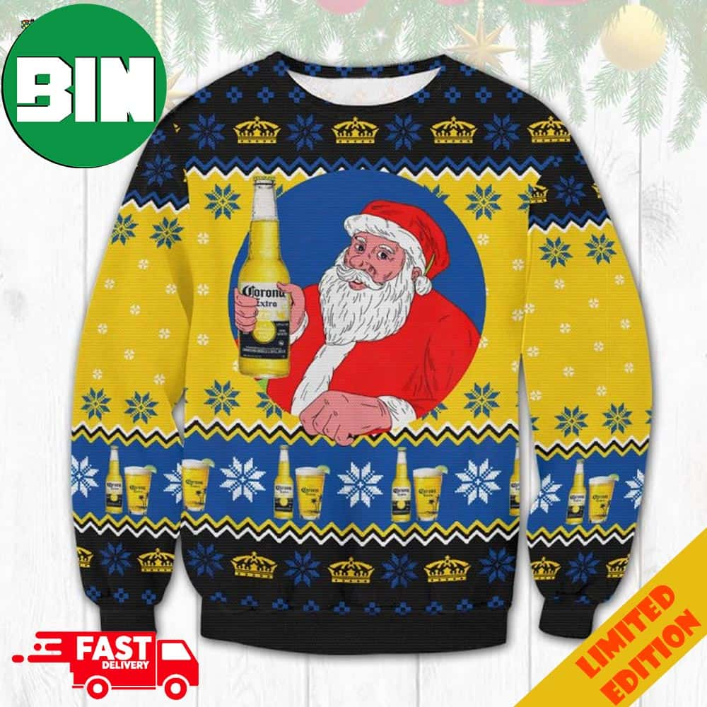 Santa beer clearance sweater