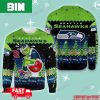 Seattle Sounders Grinch Toilet 3D Xmas Gift 2023 For Fans Ugly Christmas Sweater