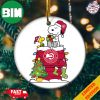 Snoopy And Woodstock Christmas Gift For Fans Boston Celtics NBA Xmas Tree Decorations Ornament