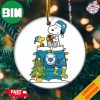 Snoopy And Woodstock Christmas Gift For Fans Brooklyn Nets NBA Xmas Tree Decorations Ornament