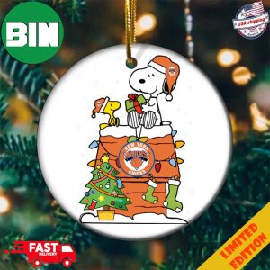 Snoopy And Woodstock Christmas Gift For Fans New York Knicks NBA Xmas Tree Decorations Ornament