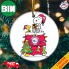 Snoopy And Woodstock Christmas Gift For Fans Phoenix Suns NBA Xmas Tree Decorations Ornament