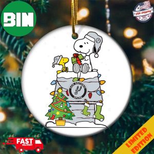 Snoopy And Woodstock Christmas Gift For Fans San Antonio Spurs NBA Xmas Tree Decorations Ornament