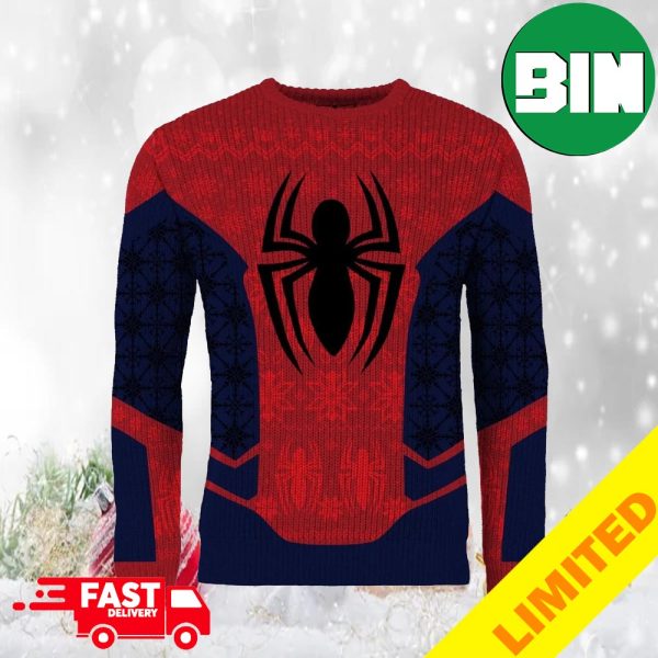 Spider-Man O Spidey Night Costume Xmas 2023 Ugly Christmas Sweater