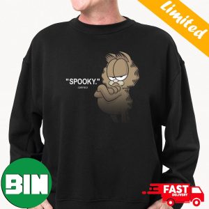 Spooky Garfield Mic Drop T-Shirt