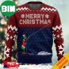 Pokemon Eating Candy Cane Charizard Ugly Christmas Sweater 2023 Anime Ape For Men And Women