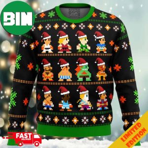 Street Fighter Classic Collection Ugly Christmas Sweater For Men And Women