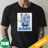 Ryder Cup Europe When In Rome Team Europe Winners Glory In Italy 2023 T-Shirt