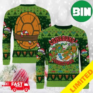 Teenage Mutant Ninja Turtles Cowabunga Ugly Christmas Sweater For Men And Women