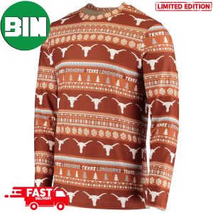 Texas Longhorns Concepts Sport For Fans Christmas Gift 2023 Xmas Ugly Sweater