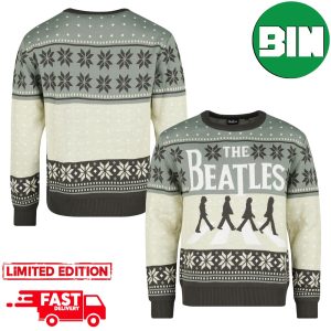 The Beatles Band For Fans Xmas Gift 2023 Holiday Christmas Ugly Sweater