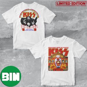 The Four Who Are One 98 And 99 Kiss Psycho Circus Greatest Show On Earth Two Sides T-Shirt