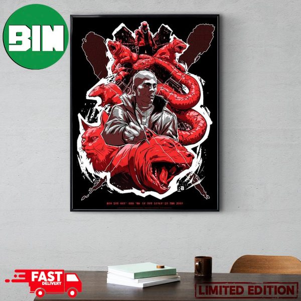 The Limited Edition DMX Damien 50 Years Of Hip Hop Home Decor Poster Canvas