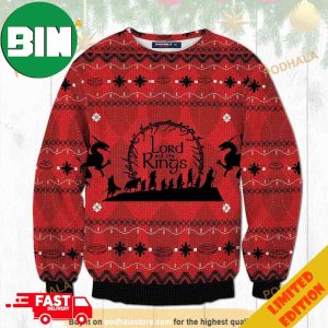 The Lord Of The Rings Christmas 2023 Holiday Gift Ugly Sweater