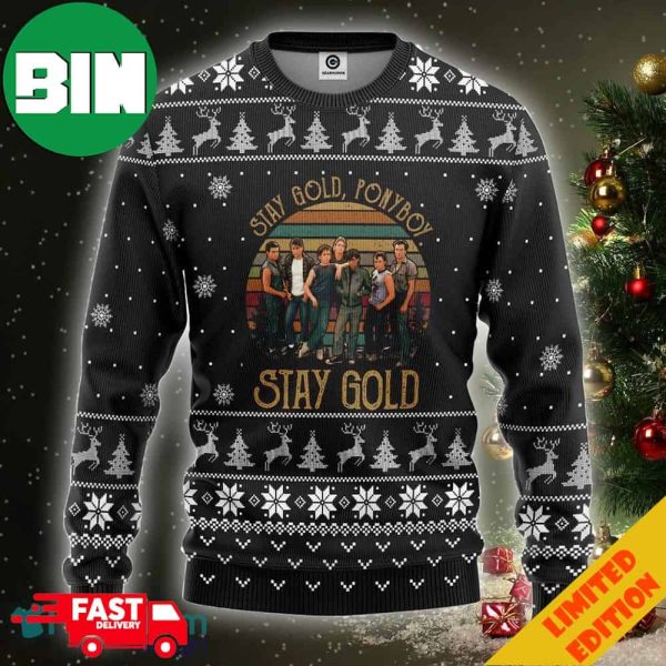 The Outsiders Stay Gold Ponyboy Stay Gold Style Ugly Sweater For Men And Women