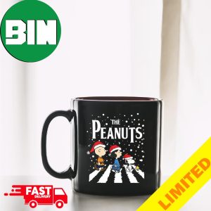 The Peanuts Snoopy Abbey Road Style Christmas 2023 Gift Ceramic Mug