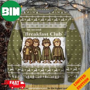 The Second Breakfast Lord Of The Rings Ugly Christmas Sweater