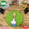 Itchy And Scratchy Fighting by Troublemaker Melbourne Home Decor Custom Rug Carpet For Living Room