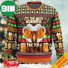 The Simpsons Family Donut Ugly Christmas Sweater 2023 For Men And Women