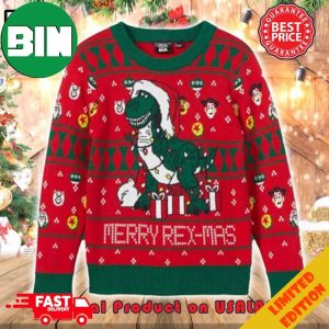 Toy Story Merry T-Rex Merry Rex-Mas Christmas 2023 Holiday Ugly Sweater