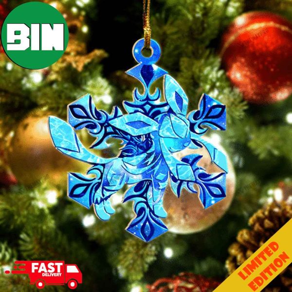 Tribal Glaceon Christmas Tree Decorations Pokemon Fan Gifts 2023 Ornament