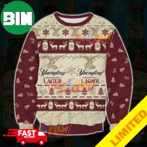 Yuengling Lager Beer Xmas Funny 2023 Holiday Custom And Personalized Idea Christmas Ugly Sweater