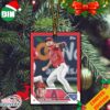 2023 Topp x MLB Players Clubhouse Exclusive Baseball Seattle Mariners Julio Rodriguez Christmas 2023 Ornament