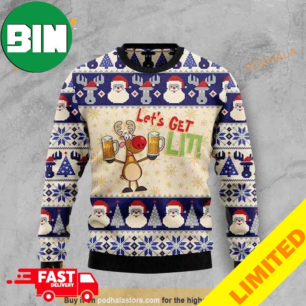 3D Beer Xmas Funny 2023 Holiday Custom And Personalized Idea Christmas Ugly Sweater