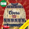 3D Coors Light Drinker Bells Drinker Bells Drinking All The Way Funny Ugly Sweater