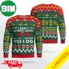 3D Icehouse Beer Xmas Funny 2023 Holiday Custom And Personalized Idea Christmas Ugly Sweater