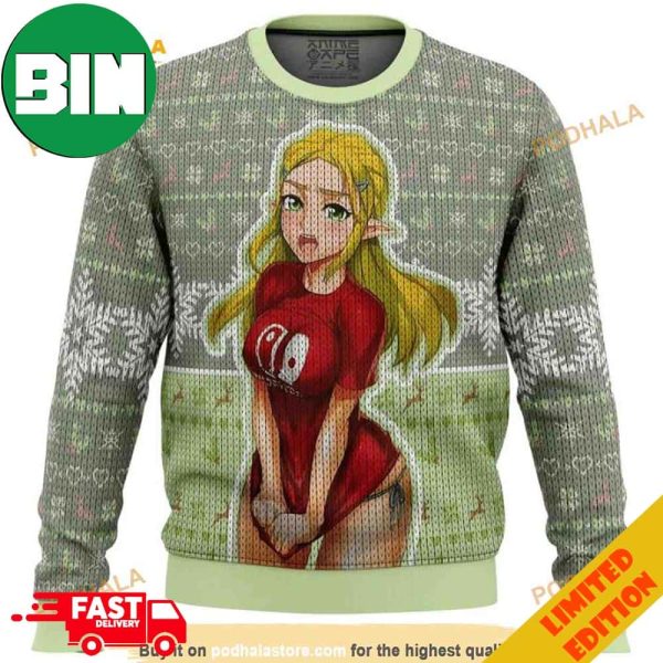 Ahegao Legend Of The Zelda Christmas Funny Ugly Sweater