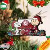 Alabama Crimson Tide Snoopy Christmas NCAA Ornament Personalized Your Family Name