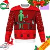 Alien And Santa Dildo Funny Meme Design Ugly Christmas Sweater For Men And Women