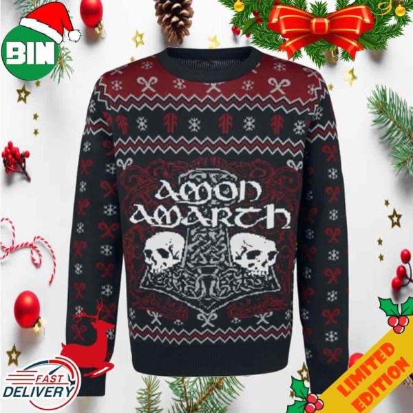 Amon Amarth 2023 Christmas For Fans Ugly Sweater