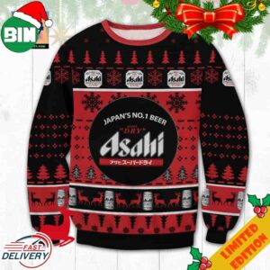 Asahi Super Dry Ugly Christmas Sweater For Men And Women