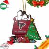 Atlanta Falcons Snoopy NFL Sport Ornament Custom Your Family Name