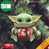 Baby Yoda Hug Metallica M72 Guitar Pick Christmas 2023 Tree Decorations Ornament